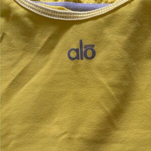 Alo work out tank with built in bra